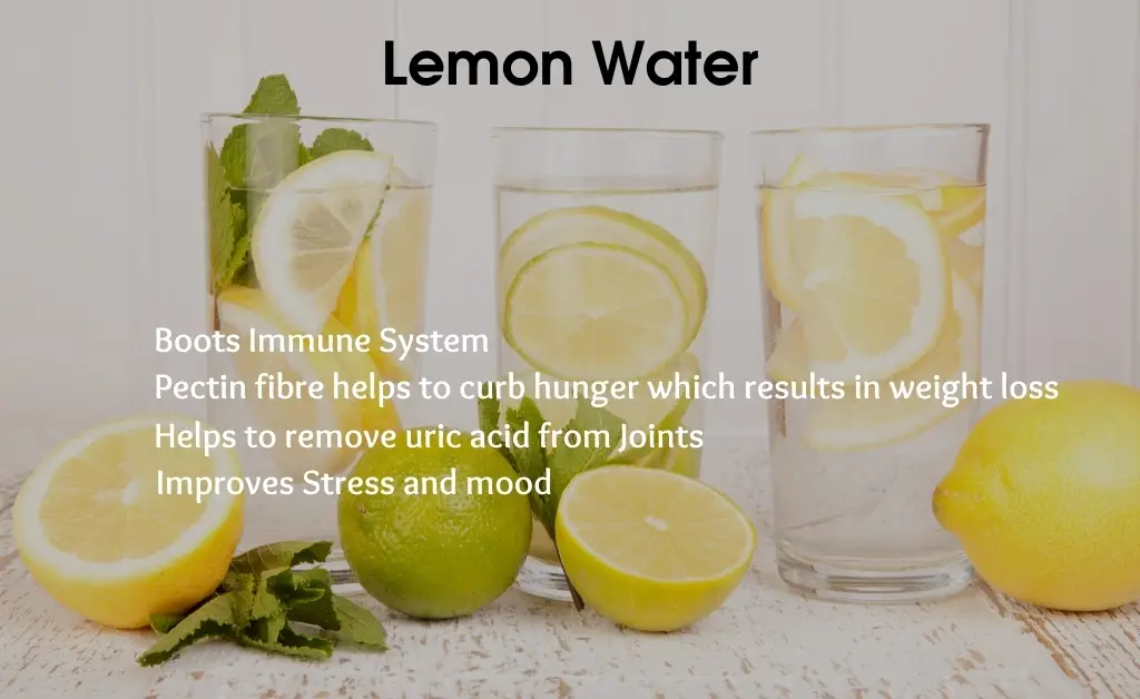 Lemon Water health benefits