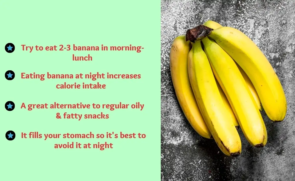 Is Banana Good For Weight Loss At Night